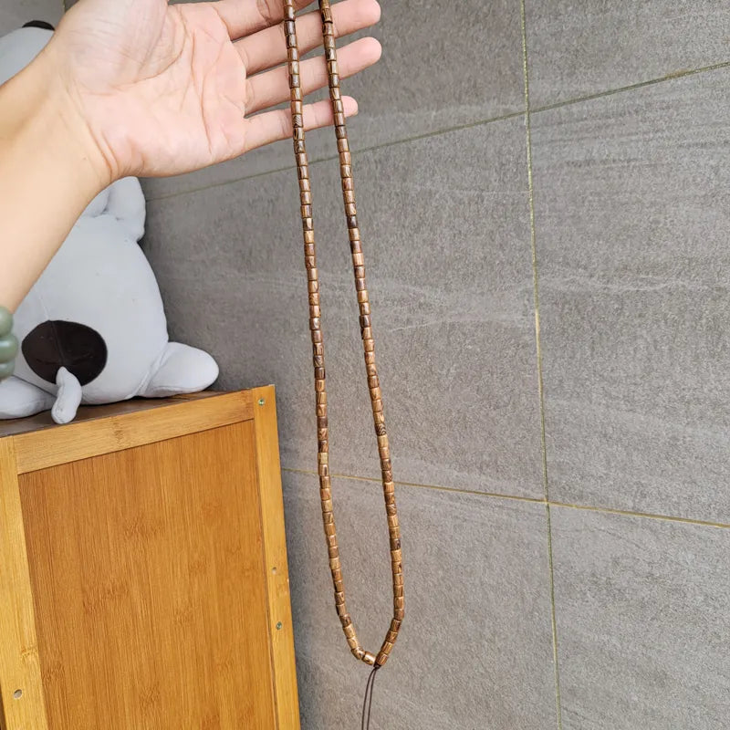 Natural Wood Beads Barrel-Shaped Wood Beads 6mmx6mm DIY Jewelry Handmade Art Jewelry