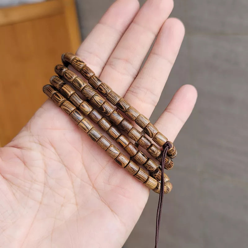 Natural Wood Beads Barrel-Shaped Wood Beads 6mmx6mm DIY Jewelry Handmade Art Jewelry