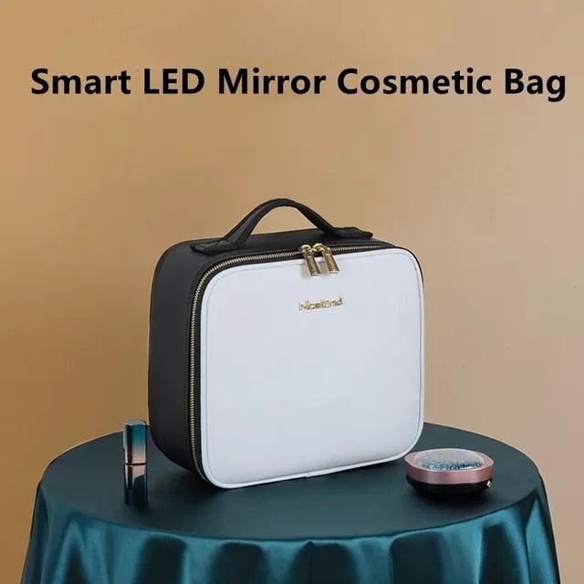 Smart  LED Cosmetic Case with Mirror