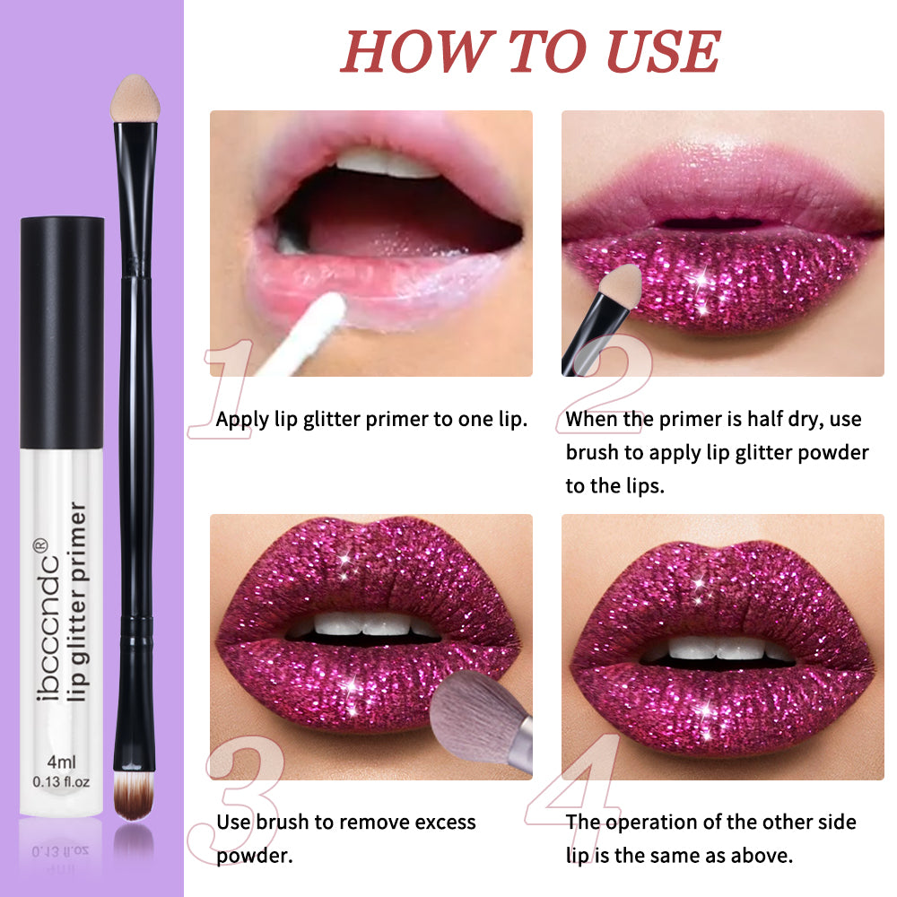 Waterproof Glitter Lip Kit
