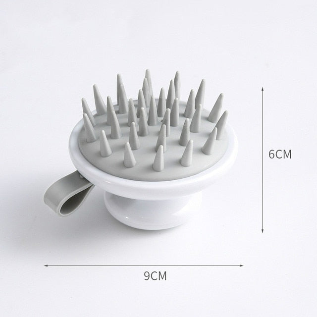Silicone Head Scalp Massage Brush